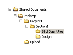 Actual Folder Structure